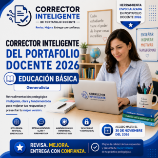 Corrector Inteligente de Portafolio Docente 2026 | Educación Básica Generalista